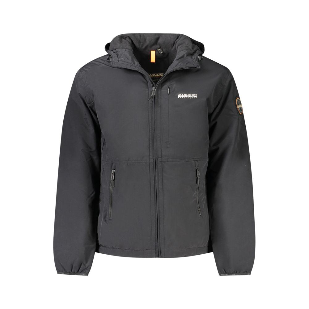 Napapijri Schwarze Polyamid Herren Jacke